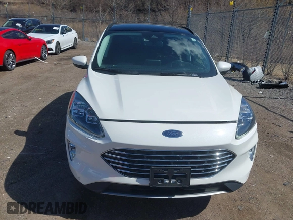 2022 Ford Escape Titanium with VIN 1FMCU9J93NUA99685, listed as a IAAI auction lot 41867437 with 36,987 mi miles and . Bid and sale history available at DreamBid. Image 13.