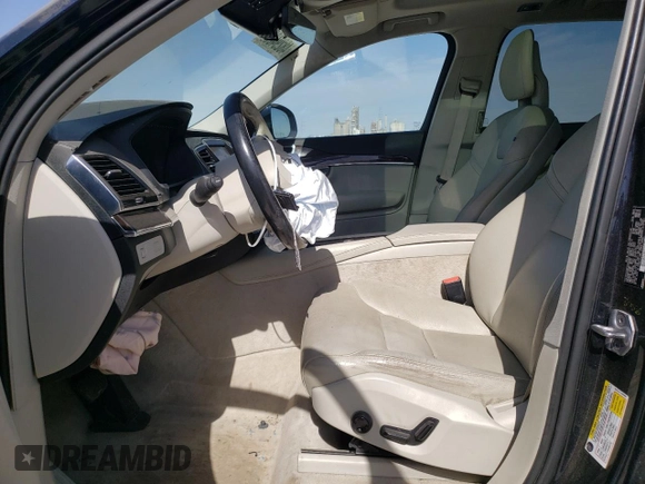 2016 Volvo XC90 T6 Momentum with VIN YV4A22PK4G1034994, listed as a Copart auction lot 48294855 with Not Provided miles and Salvage Title. Bid and sale history available at carsss.com. Image 7.