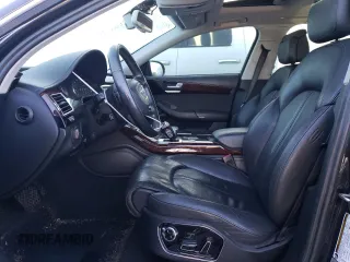 2013 Audi A8 L 3.0L with VIN WAURGAFD2DN008190, listed as a Copart auction lot 43369565 with 0 mi miles and Salvage Title. Bid and sale history available at carsss.com. Image 7.