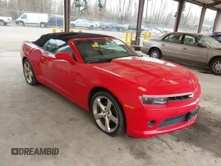 2014 Chevrolet Camaro LT with VIN 2G1FC3D3XE9303123, listed as a IAAI auction lot 41472465 with 32,515 mi miles and . Bid and sale history available at DreamBid. Image 1.
