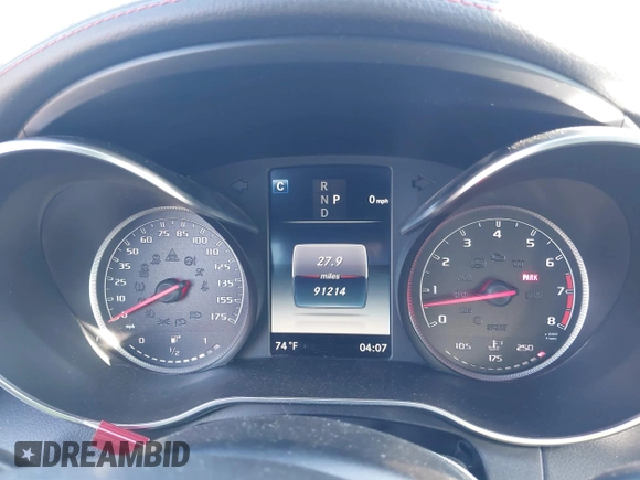 2017 Mercedes-Benz C 43 AMG с VIN 55SWF6EBXHU206007, выставлен на аукционе IAAI как лот 41763850 с пробегом 91 214 миль миль и . История ставок и продаж доступна на DreamBid. Изображение 7.
