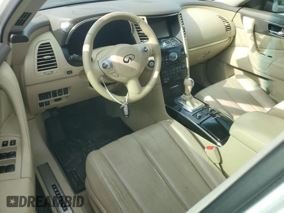 2016 Infiniti QX70 with VIN JN8CS1MU5GM130261, listed as a Copart auction lot 55860435 with Not provided miles and Clean title. Bid and sale history available at DreamBid. Image 8.