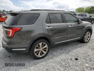 2019 Ford Explorer Limited with VIN 1FM5K8F85KGB12102, listed as a Copart auction lot 51878575 with 155,163 mi miles and Clean title. Bid and sale history available at DreamBid. Image 3.