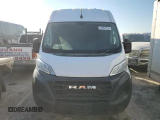2023 Ram ProMaster Cargo with VIN 3C6LRVBG7PE557894, listed as a Copart auction lot 73661314 with 37,663 mi miles and Salvage Title. Bid and sale history available at carsss.com. Image 5.