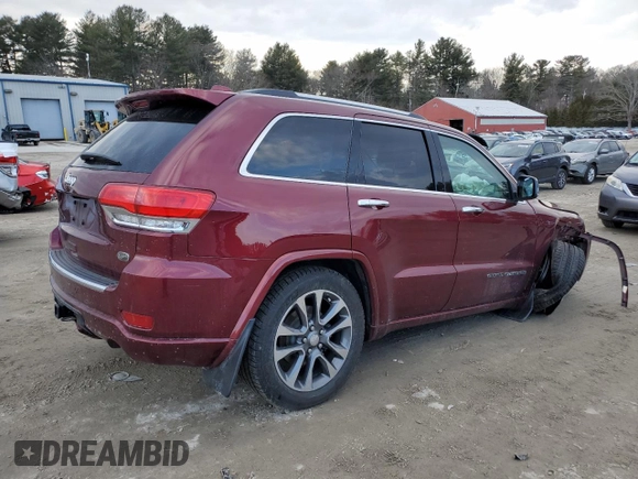2018 Jeep Grand Cherokee High Altitude with VIN 1C4RJFCG7JC358129, listed as a Copart auction lot 47476135 with 34,347 mi miles and Salvage Title. Bid and sale history available at carsss.com. Image 3.