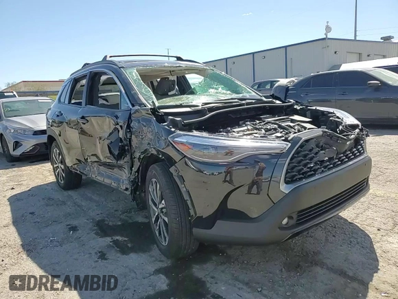 2024 Toyota Corolla Cross XLE с VIN 7MUDAAAG9RV100890, выставлен на аукционе Copart как лот 55168555 с пробегом Не указан миль и Списание • Salvage title. История ставок и продаж доступна на DreamBid. Изображение 15.