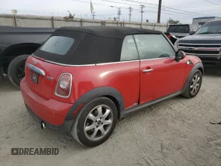2010 MINI Convertible с VIN WMWMR3C56ATU97164, выставлен на аукционе Copart как лот 83908904 с пробегом 153 936 миль миль и Списание • Salvage title. История ставок и продаж доступна на DreamBid. Изображение 3.