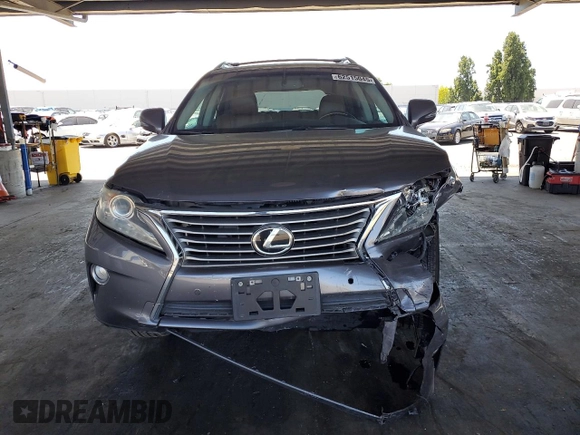 2013 Lexus RX 350 with VIN 2T2BK1BA3DC170312, listed as a Copart auction lot 62515045 with 115,589 mi miles and Salvage title. Bid and sale history available at DreamBid. Image 5.