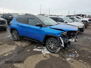 2023 Jeep Compass Limited with VIN 3C4NJDCN6PT500694, listed as a Copart auction lot 46489575 with 11,461 mi miles and Clean Title. Bid and sale history available at carsss.com. Image 4.