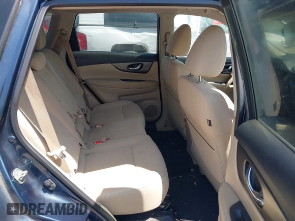 2016 Nissan Rogue SV with VIN KNMAT2MV2GP692275, listed as a IAAI auction lot 42171702 with 33,413 mi miles. Bid and sale history available at carsss.com. Image 8.