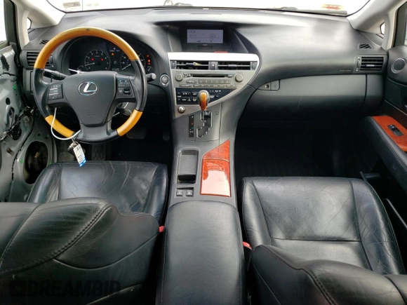 2010 Lexus RX 350 with VIN 2T2BK1BA1AC021974, listed as a Copart auction lot 49097325 with 111,078 mi miles and Salvage Title. Bid and sale history available at DreamBid. Image 8.