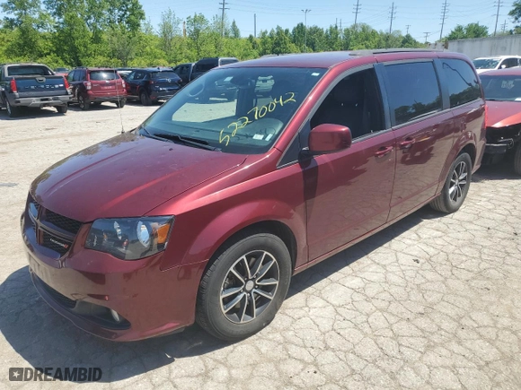 2018 Dodge Grand Caravan GT with VIN 2C4RDGEG6JR331909, listed as a Copart auction lot 52270024 with 95,709 mi miles and Clean Title. Bid and sale history available at carsss.com. Image 1.