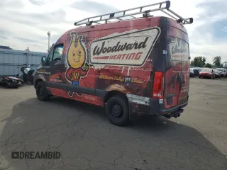 2021 Mercedes-Benz Sprinter Cargo Cargo with VIN W1Y40BHY2MT064354, listed as a Copart auction lot 59735044 with 55,248 mi miles and Salvage Title. Bid and sale history available at DreamBid. Image 2.