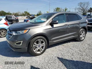 2016 Ford Edge Titanium with VIN 2FMPK3K83GBB12857, listed as a Copart auction lot 49213405 with 127,314 mi miles and Salvage Title. Bid and sale history available at carsss.com. Image 1.
