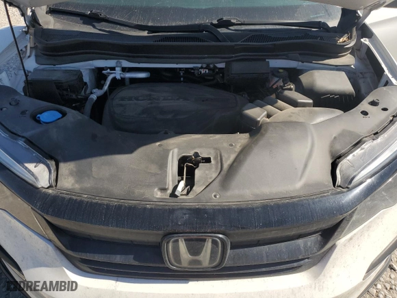 2022 Honda Pilot Sport with VIN 5FNYF6H38NB096312, listed as a Copart auction lot 46222245 with 65,520 mi miles and Salvage Title. Bid and sale history available at carsss.com. Image 12.