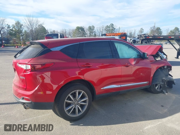 2019 Acura RDX Technology with VIN 5J8TC1H51KL025454, listed as a IAAI auction lot 41671946 with 91,017 mi miles and . Bid and sale history available at DreamBid. Image 13.