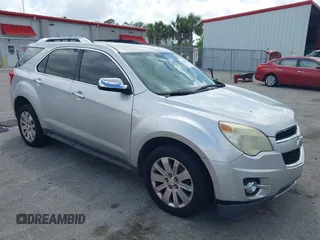 2010 Chevrolet Equinox LT w/2LT with VIN 2CNFLPEY4A6291471, listed as a IAAI auction lot 41930941 with 158,806 mi miles. Bid and sale history available at carsss.com. Image 1.