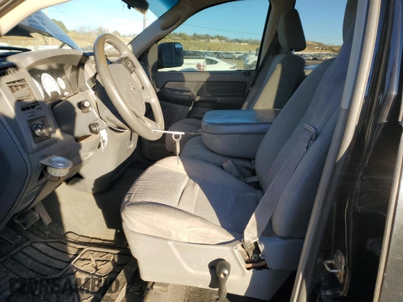 2007 Dodge 1500 ST with VIN 1D7HU18P87J513814, listed as a Copart auction lot 81496054 with 184,253 mi miles and Salvage Title. Bid and sale history available at DreamBid. Image 7.