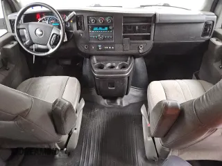 2020 Chevrolet Express Cargo Van with VIN 1GCWGAFG7L1242881, listed as a Copart auction lot 53825035 with 322,801 mi miles and Clean Title. Bid and sale history available at carsss.com. Image 8.