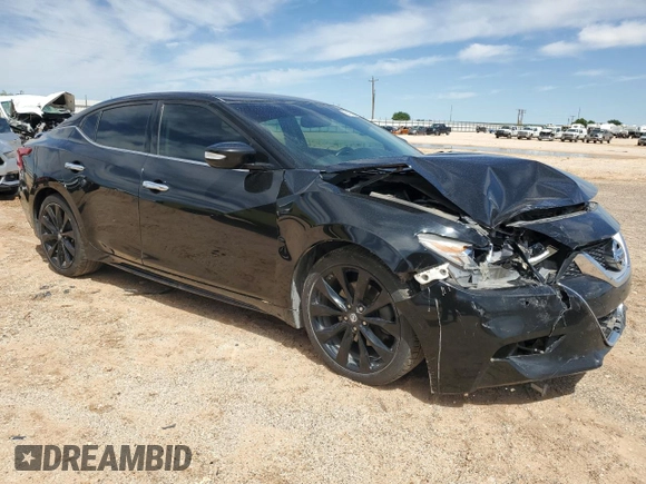 2017 Nissan Maxima SL with VIN 1N4AA6AP3HC445512, listed as a Copart auction lot 56127205 with 103,702 mi miles and Salvage title. Bid and sale history available at DreamBid. Image 4.