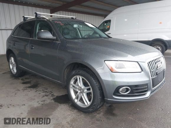 2014 Audi Q5 Premium Plus with VIN WA1CMAFP7EA122121, listed as a IAAI auction lot 41468305 with 81,766 mi miles and . Bid and sale history available at DreamBid. Image 1.