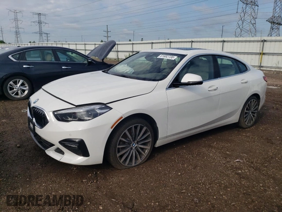 2021 BMW 2 Series 228i xDrive with VIN WBA73AK05M7H11134, listed as a Copart auction lot 61682735 with 21,901 mi miles and Salvage title. Bid and sale history available at DreamBid. Image 1.