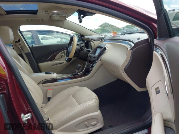 2015 Buick LaCrosse Premium I with VIN 1G4GD5G36FF123352, listed as a IAAI auction lot 42320470 with 124,358 mi miles and . Bid and sale history available at DreamBid. Image 5.