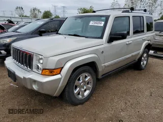 2007 Jeep Commander Limited with VIN 1J8HG58267C623478, listed as a Copart auction lot 72566894 with 136,996 mi miles and Salvage title. Bid and sale history available at DreamBid. Image 1.