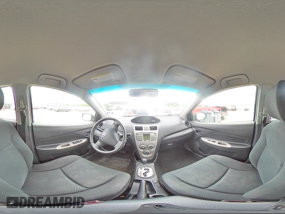 2010 Toyota Yaris with VIN JTDBT4K39A1380336, listed as a Copart auction lot 51855835 with 141,745 mi miles and Salvage Title. Bid and sale history available at DreamBid. Image 13.