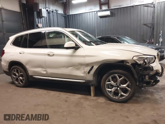 2021 BMW X3 xDrive30i with VIN 5UXTY5C07M9F57926, listed as a IAAI auction lot 41741950 with 76,278 mi miles and . Bid and sale history available at DreamBid. Image 14.