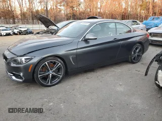 2018 BMW 4 Series 430i with VIN WBA4Z1C59JEC71972, listed as a Copart auction lot 84055464 with 120,699 mi miles and Salvage Title. Bid and sale history available at DreamBid. Image 1.