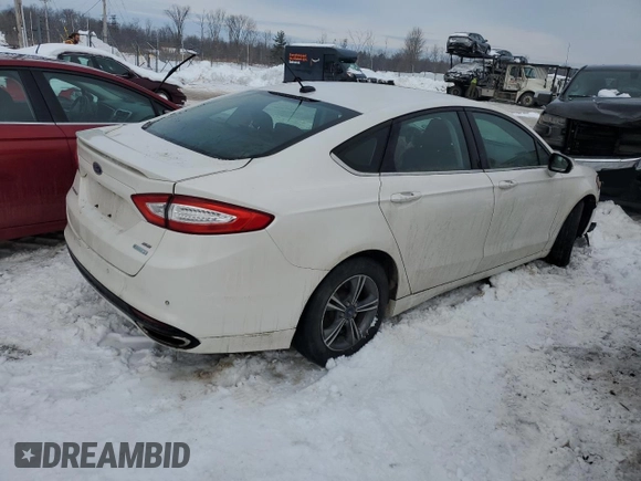 2015 Ford Fusion SE z VIN 3FA6P0H94FR224427, wystawiony jako Copart lot #45850675 z przebiegiem 186 601 mil mil oraz Nie do naprawy • Non repairable. Historia ofert i sprzedaży dostępna na DreamBid. Obrazek 3.