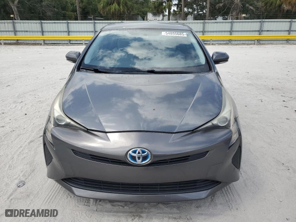 2016 Toyota Prius Two with VIN JTDKBRFU9G3016823, listed as a Copart auction lot 54855685 with 217,132 mi miles and Clean Title. Bid and sale history available at carsss.com. Image 5.