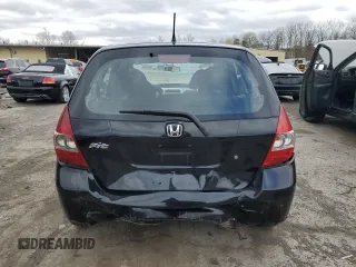2007 Honda Fit with VIN JHMGD38487S045339, listed as a Copart auction lot 53427085 with 137,816 mi miles and Salvage Title. Bid and sale history available at carsss.com. Image 6.