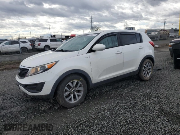 2015 Kia Sportage LX with VIN KNDPBCAC2F7742192, listed as a Copart auction lot 50786515 with 130,779 mi miles and Salvage Title. Bid and sale history available at DreamBid. Image 1.