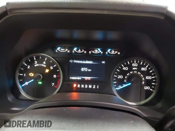 2017 Ford F-150 XL with VIN 1FTFW1EF9HKD99731, listed as a IAAI auction lot 41951004 with 115,554 mi miles. Bid and sale history available at carsss.com. Image 7.