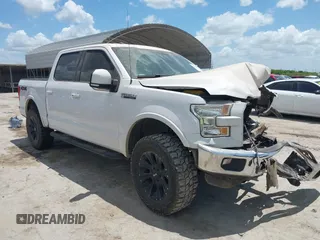 2016 Ford F-150 XLT with VIN 1FTEW1EF1GKE22901, listed as a IAAI auction lot 42559954 with 125,736 mi miles and . Bid and sale history available at DreamBid. Image 1.