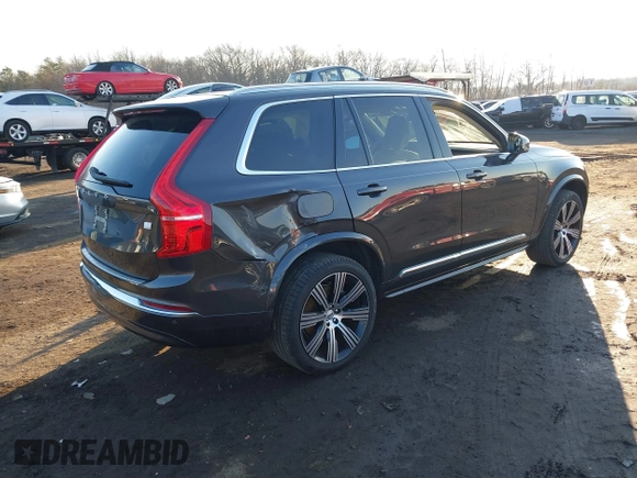 2023 Volvo XC90 Plus Bright Theme with VIN YV4H60CN1P1967680, listed as a IAAI auction lot 41297577 with Not provided miles and . Bid and sale history available at DreamBid. Image 4.