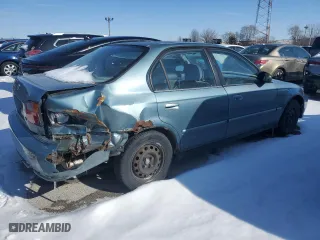 2000 Honda Civic VP with VIN 2HGEJ6617YH605468, listed as a Copart auction lot 87885955 with 243,779 mi miles and Salvage Title. Bid and sale history available at carsss.com. Image 3.