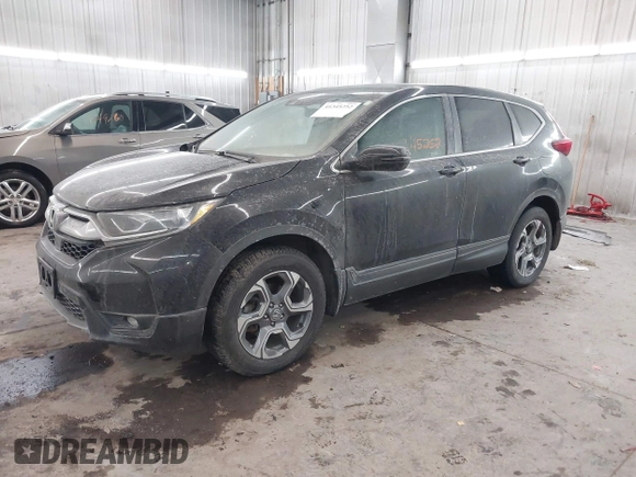 2019 Honda CR-V EX with VIN 5J6RW2H53KA021689, listed as a IAAI auction lot 41345252 with 101,321 mi miles. Bid and sale history available at carsss.com. Image 17.