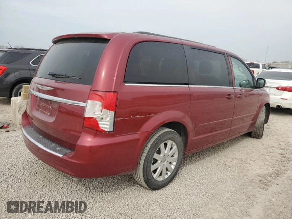 2015 Chrysler Town & Country LX with VIN 2C4RC1AG9FR710478, listed as a Copart auction lot 52577995 with 135,581 mi miles and Clean Title. Bid and sale history available at carsss.com. Image 3.