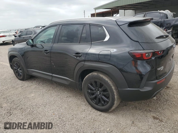 2025 Mazda CX-50 S Select with VIN 7MMVABAM6SN304276, listed as a Copart auction lot 50847305 with 17,543 mi miles and Clean Title. Bid and sale history available at DreamBid. Image 2.