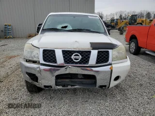 2005 Nissan Titan SE with VIN 1N6BA07B75N578164, listed as a Copart auction lot 41829305 with 200,105 mi miles and Salvage Title. Bid and sale history available at DreamBid. Image 5.
