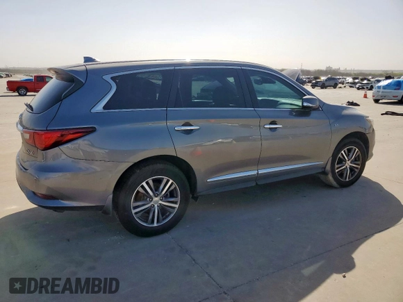 2020 Infiniti QX60 Luxe with VIN 5N1DL0MN2LC501355, listed as a Copart auction lot 49169505 with 64,697 mi miles and Clean title. Bid and sale history available at DreamBid. Image 3.
