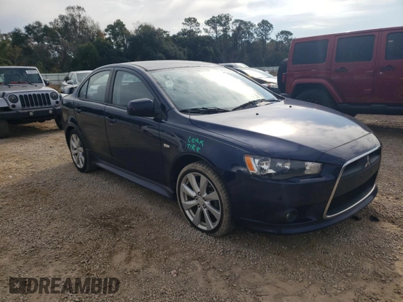 2013 Mitsubishi Lancer GT with VIN JA32U8FW8DU022283, listed as a Copart auction lot 83753694 with 112,824 mi miles and Salvage Title. Bid and sale history available at carsss.com. Image 4.