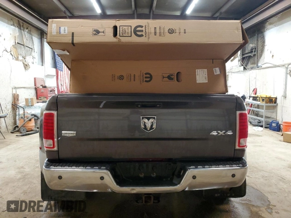 2014 Ram 3500 Laramie with VIN 3C63RRML3EG223381, listed as a Copart auction lot 59495444 with 94,877 mi miles and Clean Title. Bid and sale history available at carsss.com. Image 6.