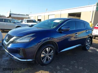 2020 Nissan Murano S with VIN 5N1AZ2AJ3LN152063, listed as a IAAI auction lot 41376186 with 85,022 mi miles. Bid and sale history available at carsss.com. Image 14.
