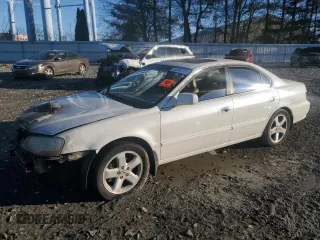 2002 Acura TL Type S with VIN 19UUA56862A021748, listed as a Copart auction lot 43992155 with 0 mi miles and Salvage Title. Bid and sale history available at carsss.com. Image 1.