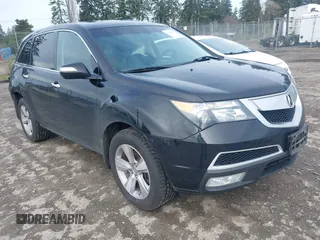 2013 Acura MDX with VIN 2HNYD2H20DH524222, listed as a IAAI auction lot 41804721 with 166,284 mi miles. Bid and sale history available at carsss.com. Image 1.