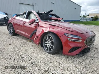 2023 Genesis G70 2.0T with VIN KMTG34TA6PU132430, listed as a Copart auction lot 61281374 with Not Provided miles and Non Repairable. Bid and sale history available at DreamBid. Image 4.